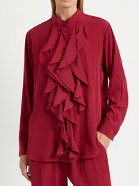 MELA PURDIE RIPPLE BLOUSE