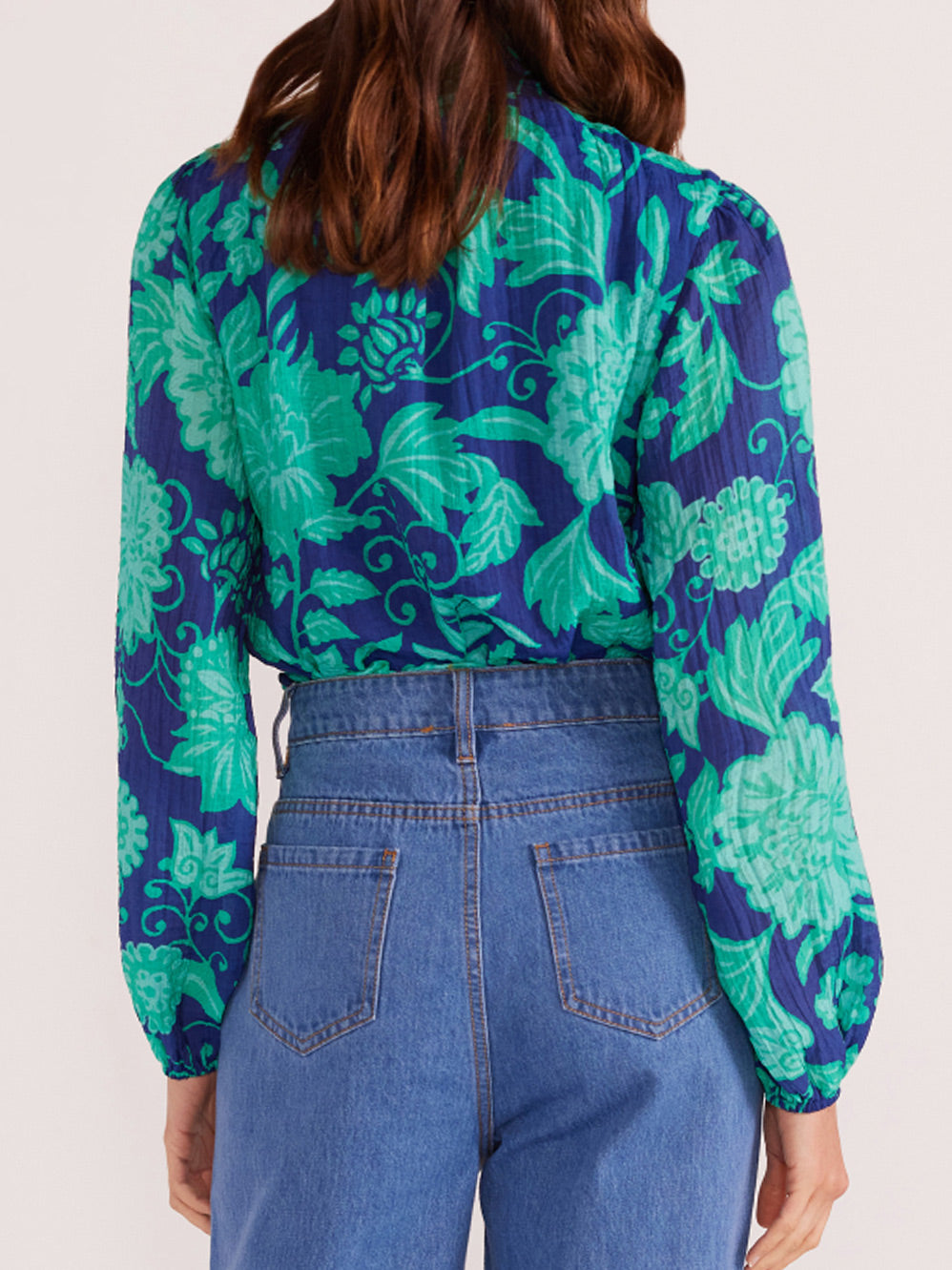 MINKPINK CONNIE KEYHOLE BLOUSE