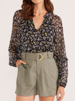 MINKPINK TAYLEE LONG SLEEVE BLOUSE