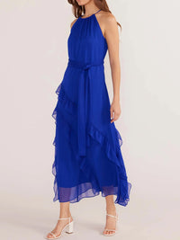 MINKPINK MARINA FRILL MAXI DRESS