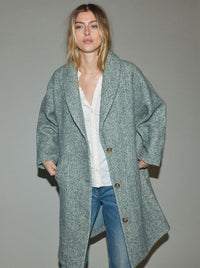 MOS MOSH ADELAIDE HERRINGBONE COAT