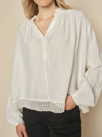 MOS MOSH MACHA LACE BLOUSE