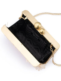 OLGA BERG CARLITA FRINGE CLUTCH