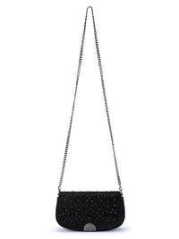 OLGA BERG SHANI CRYSTAL SHOULDER BAG