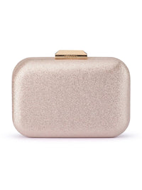 OLGA BERG TAMAR METALLIC CLUTCH