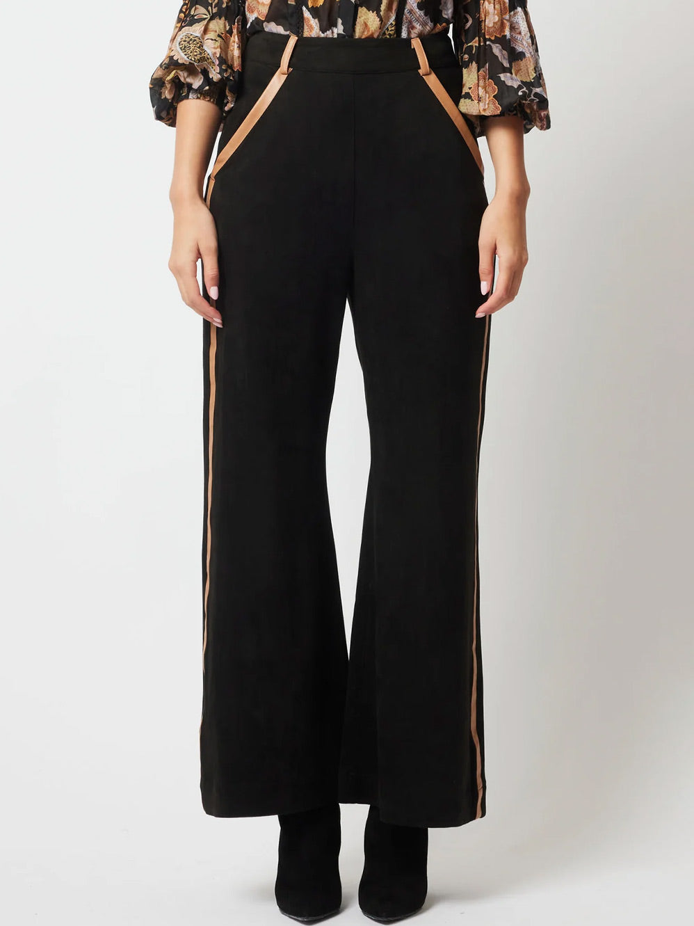 ONCE WAS DANXIA FAUX SUEDE PANT