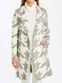 PINGPONG HOUDSTOOTH COAT