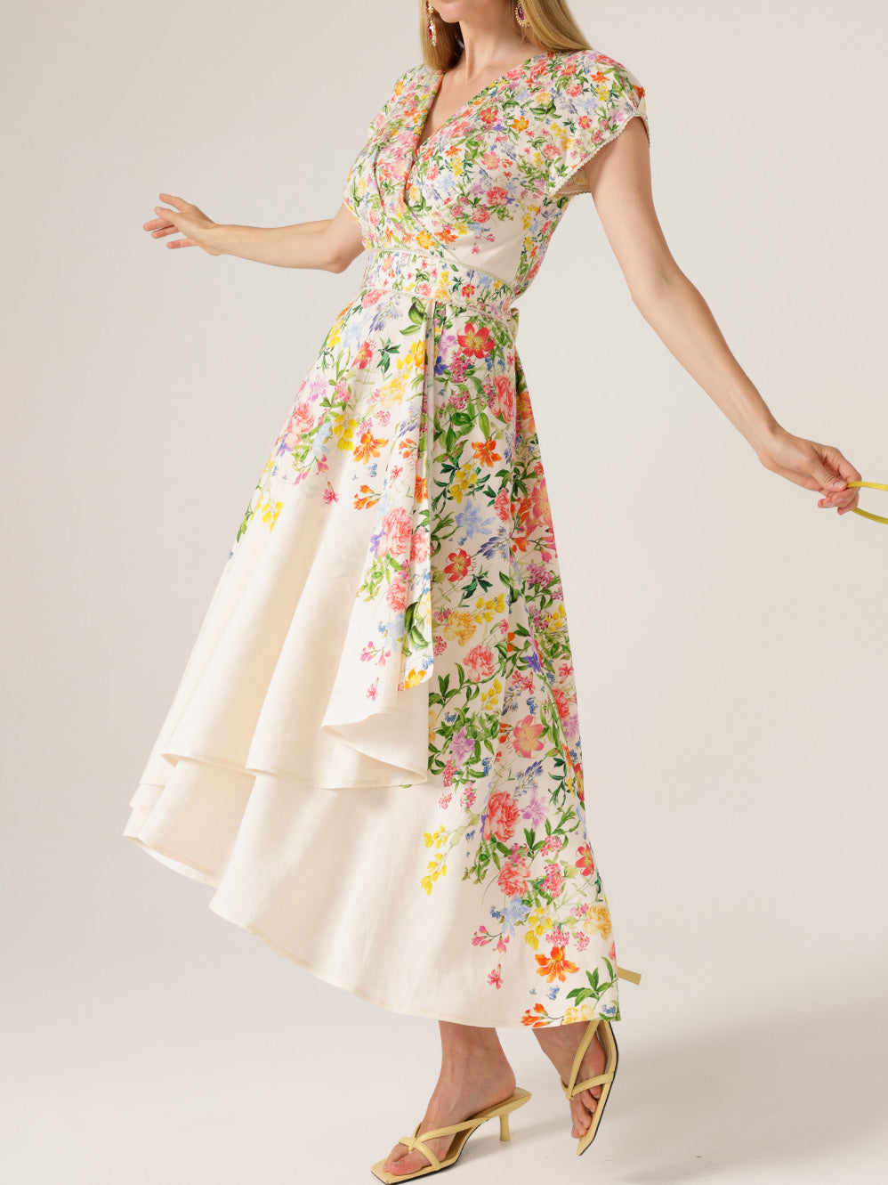 SACHA DRAKE BIRD OF PARADISE DRESS