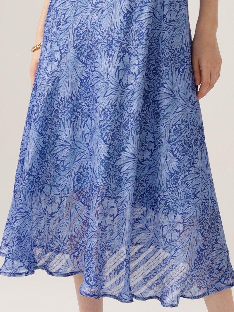 SACHA DRAKE BLUE JAY MIDI DRESS