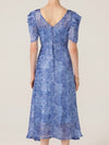 SACHA DRAKE BLUE JAY MIDI DRESS