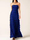 SACHA DRAKE MADDISON MAXI RUFFLE DRESS