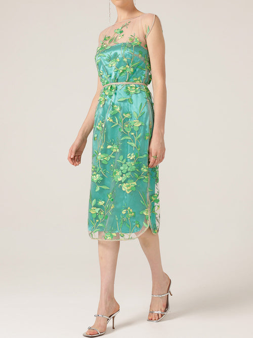 SACHA DRAKE GLISTENING TANAGER DRESS