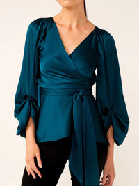 SACHA DRAKE NOLANA WRAP TUNIC