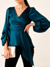 SACHA DRAKE NOLANA WRAP TUNIC