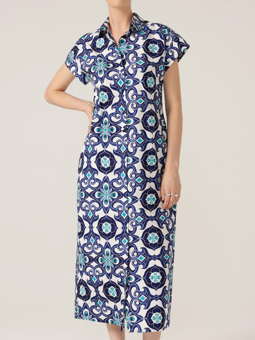 SACHA DRAKE TREE SWALLOW SHIRTMAKER DRESS