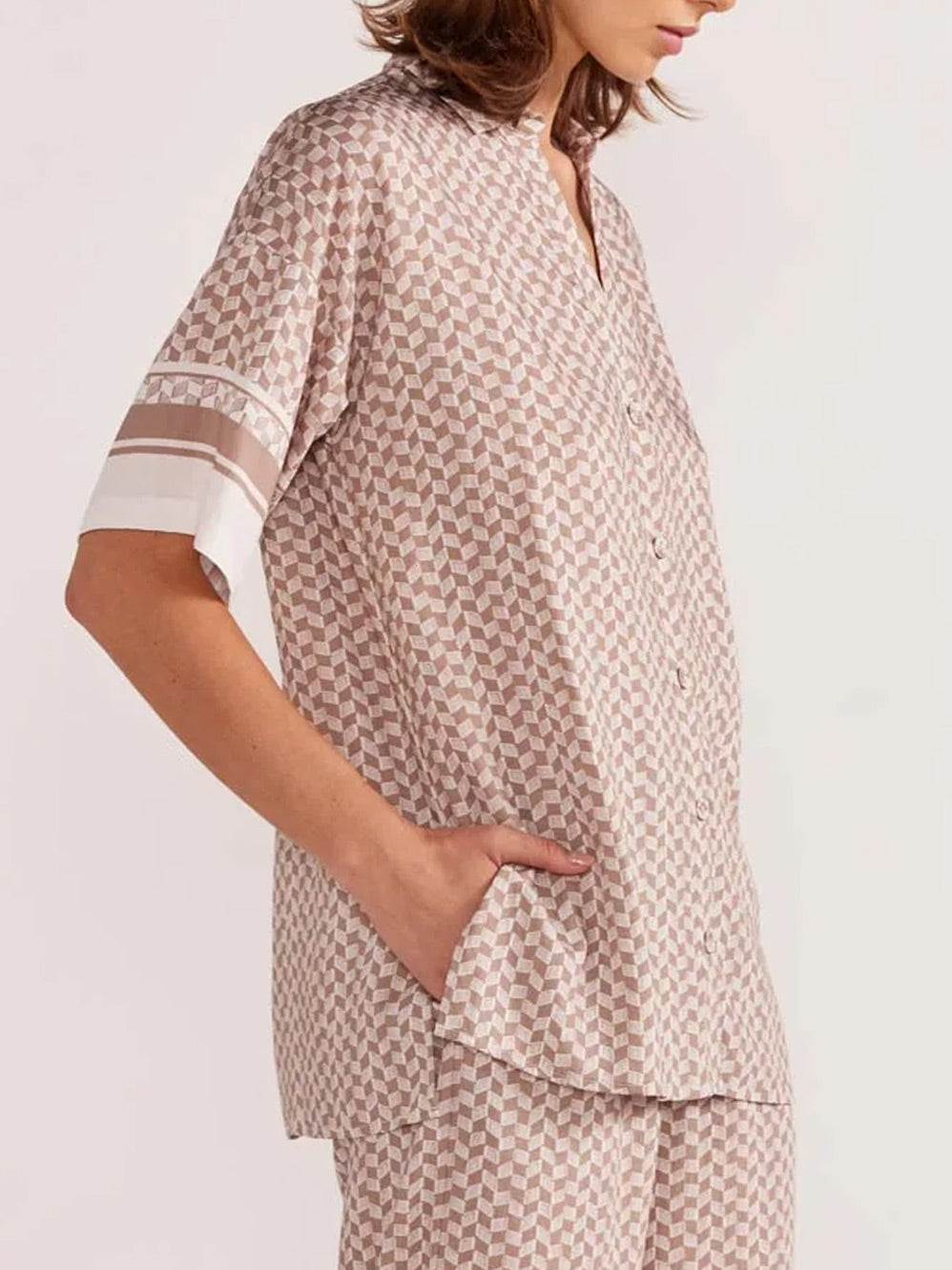 STAPLE THE LABEL SOLEIL RESORT SHIRT