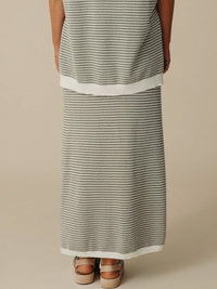 TALAMAYA LATTICE KNIT SKIRT