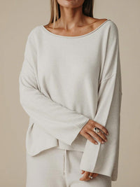 TALAMAYA RETREAT COTTON TWIST PULLOVER