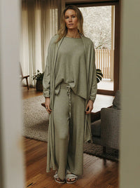 TALAMAYA WINTER RETREAT MERINO COTTON PULLOVER