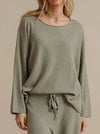 TALAMAYA WINTER RETREAT MERINO COTTON PULLOVER