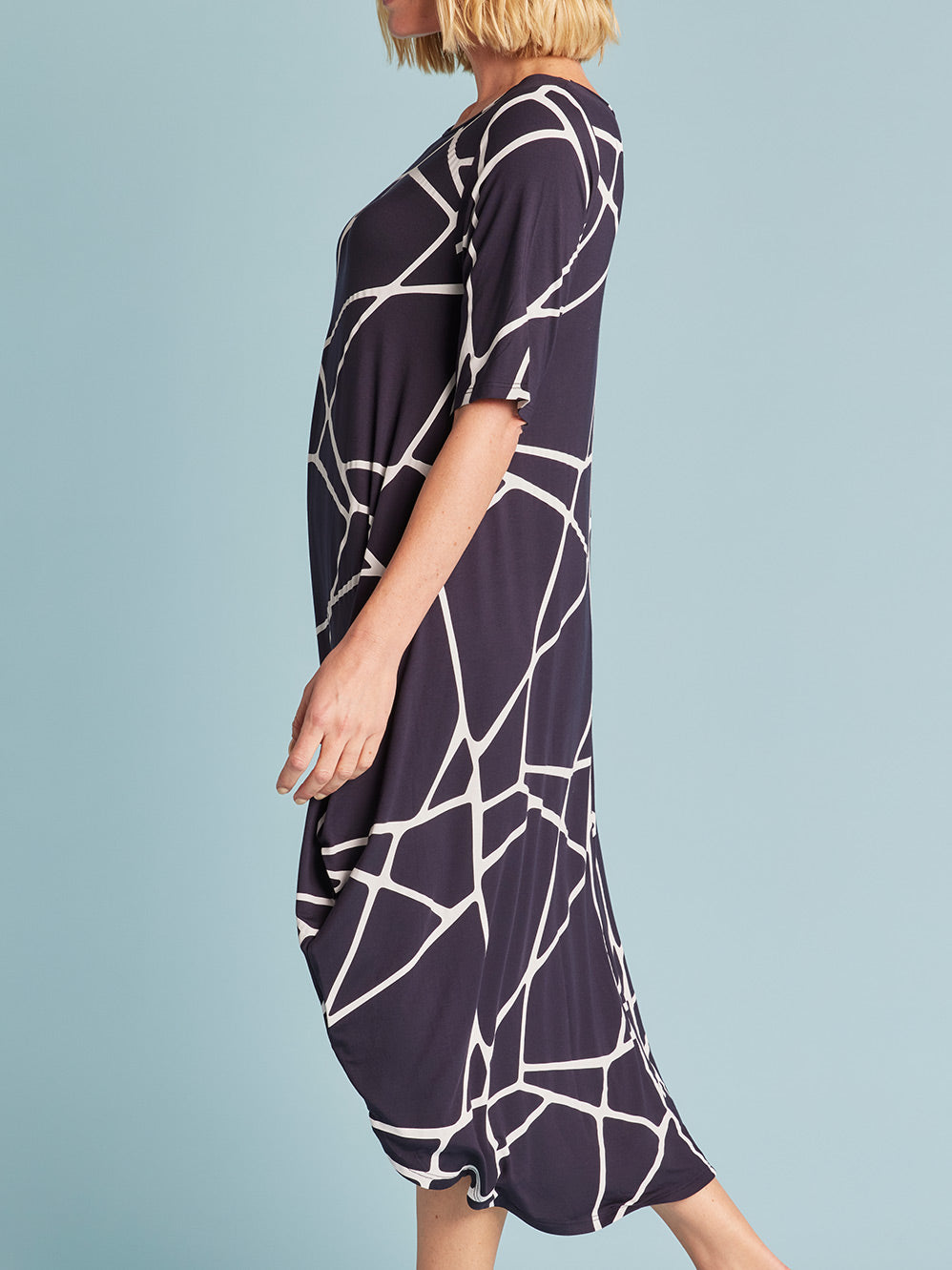 TANI MARBLE TRI DRESS