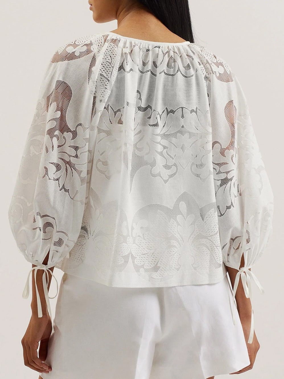 TED BAKER BACINA LACE BLOUSE