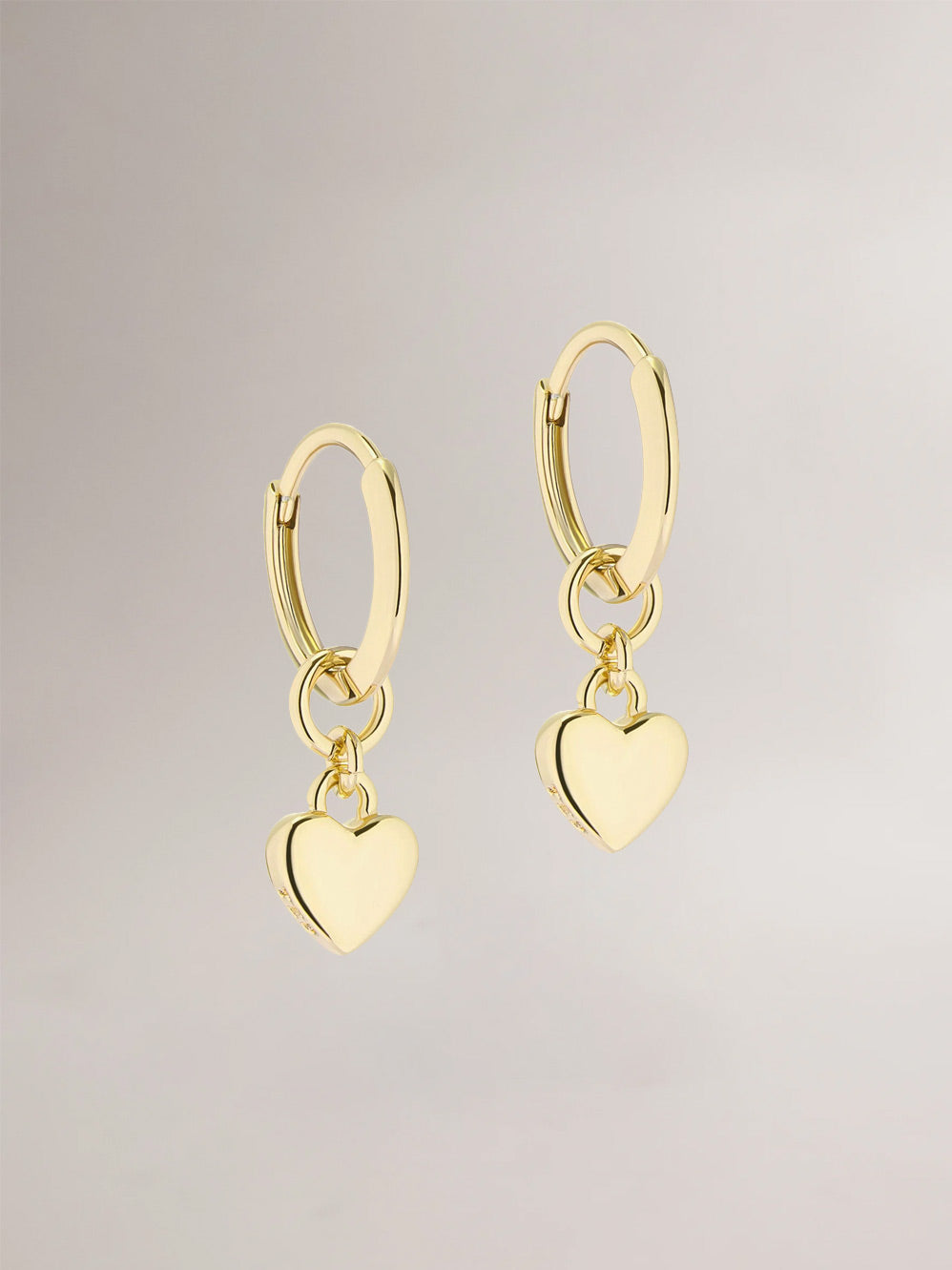 TED BAKER HARRIE TINY HEART EARRINGS