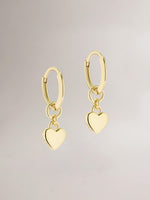 TED BAKER HARRIE TINY HEART EARRINGS