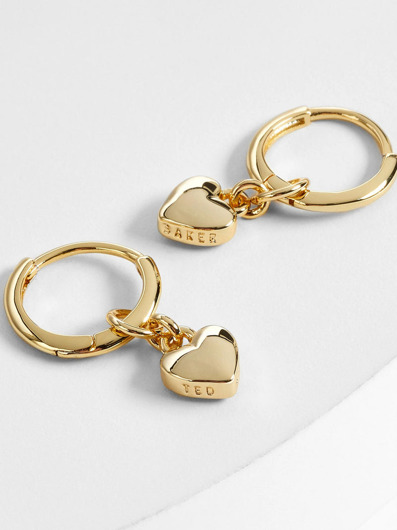 TED BAKER HARRIE TINY HEART EARRINGS