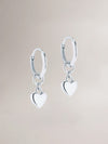 TED BAKER HARRIE TINY HEART EARRINGS