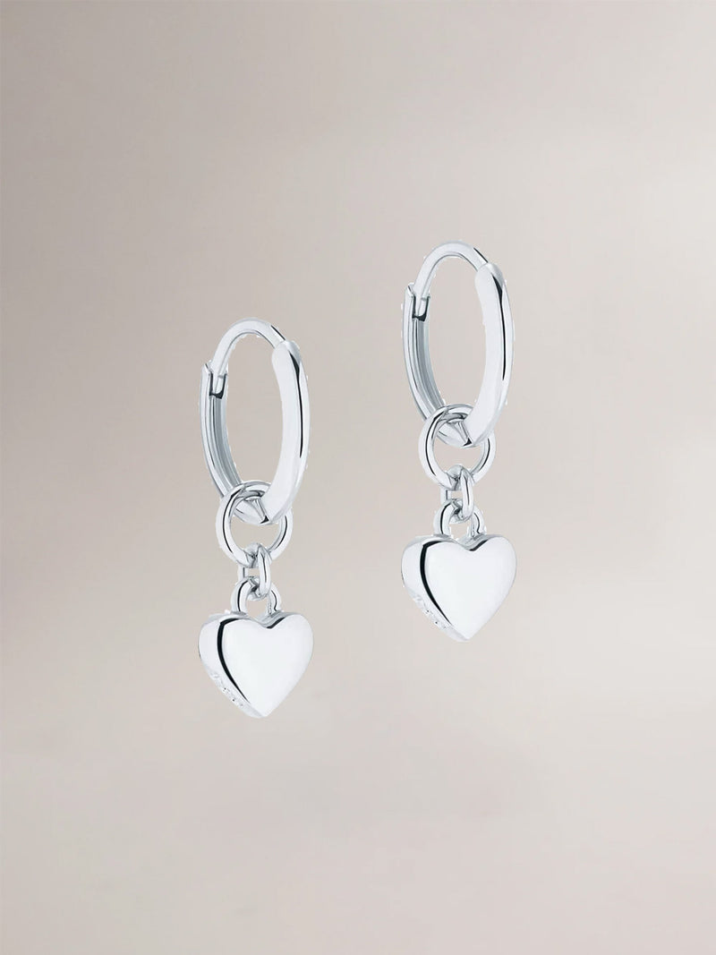 TED BAKER HARRIE TINY HEART EARRINGS