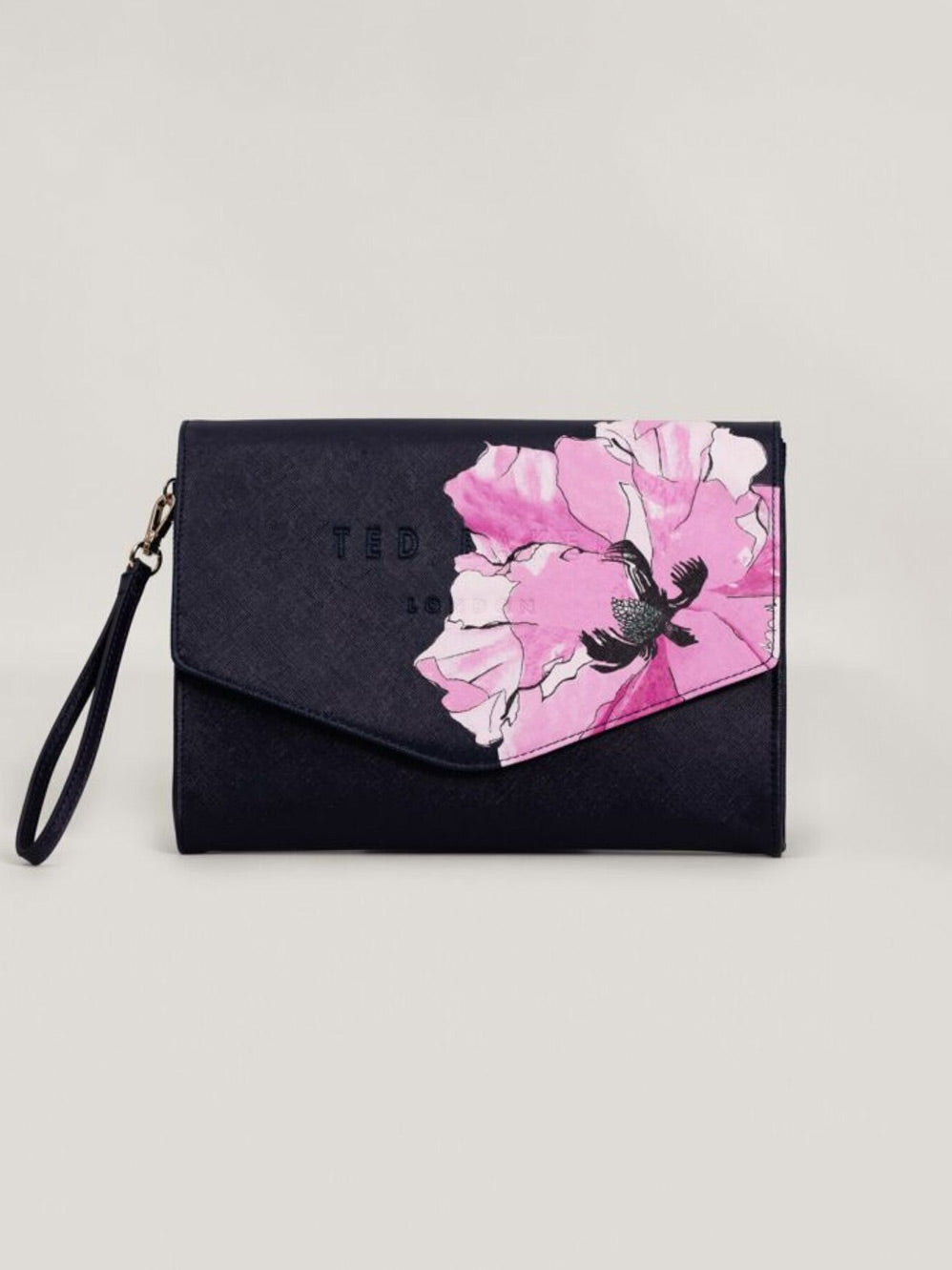 TED BAKER MIELLIY PRINTED FLORAL POUCH