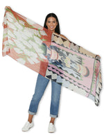 THE ARTISTS LABEL FOXGLOVES SCARF