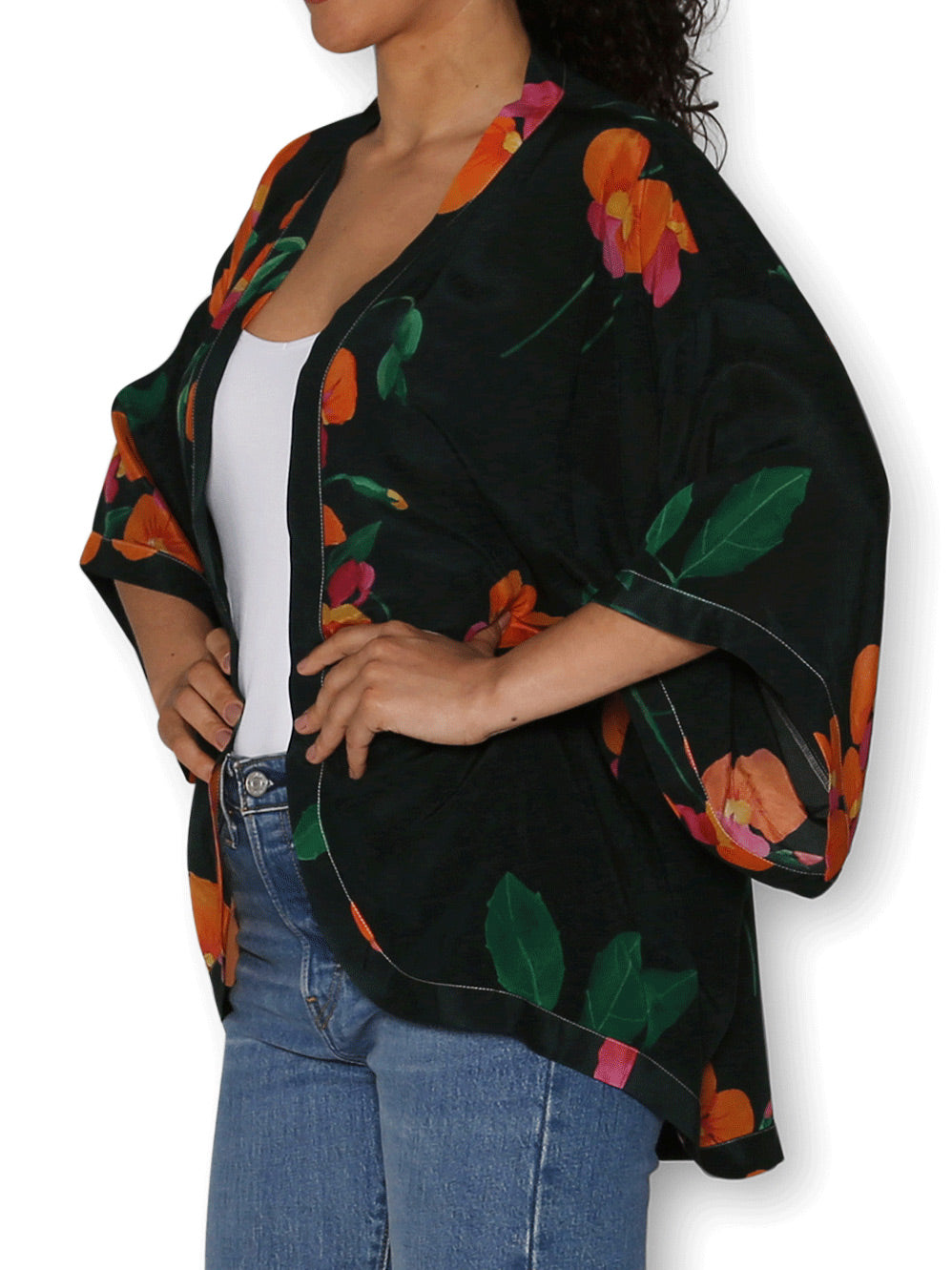 THE ARTISTS LABEL CHORIZEMA SILK KIMONO