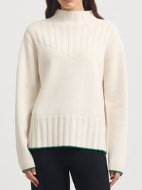 TOORALLIE WIDE RIB MOCK NECK