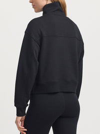 TOORALLIE LOUNGE CROPPED HALF ZIP