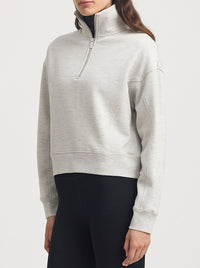 TOORALLIE LOUNGE CROPPED HALF ZIP