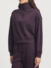 TOORALLIE LOUNGE CROPPED HALF ZIP