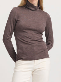 TOORALLIE MERINO TURTLE NECK TEE