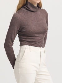 TOORALLIE MERINO TURTLE NECK TEE