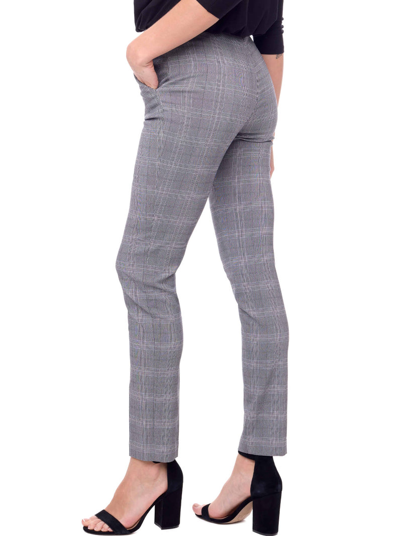 UP! PLAID TECHNO FULL-LENGTH PANT