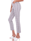 UP! PLAID TECHNO ANKLE PANT