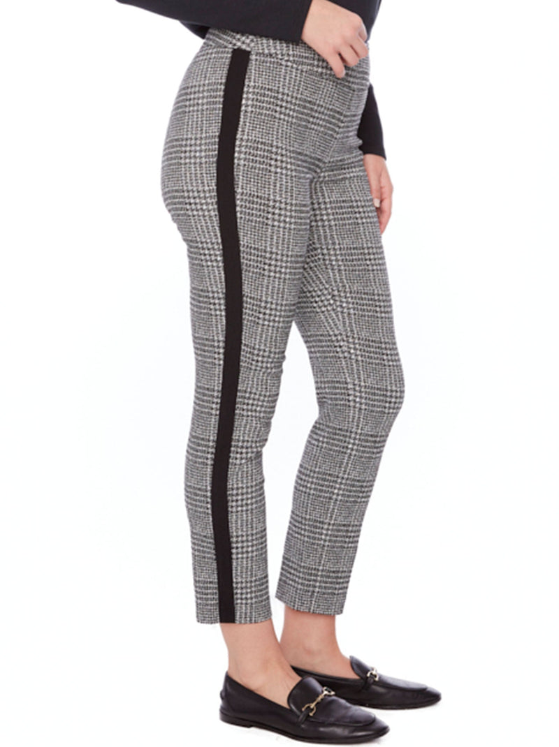 UP! 28" ARCTIC PLAID TECHNO ANKLE PANT