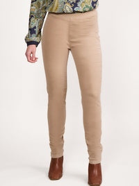 VASSALLI SKINNY PULL ON CORD PANT