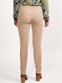 VASSALLI SKINNY PULL ON CORD PANT