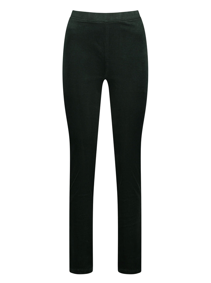 VASSALLI SKINNY PULL ON CORD PANT