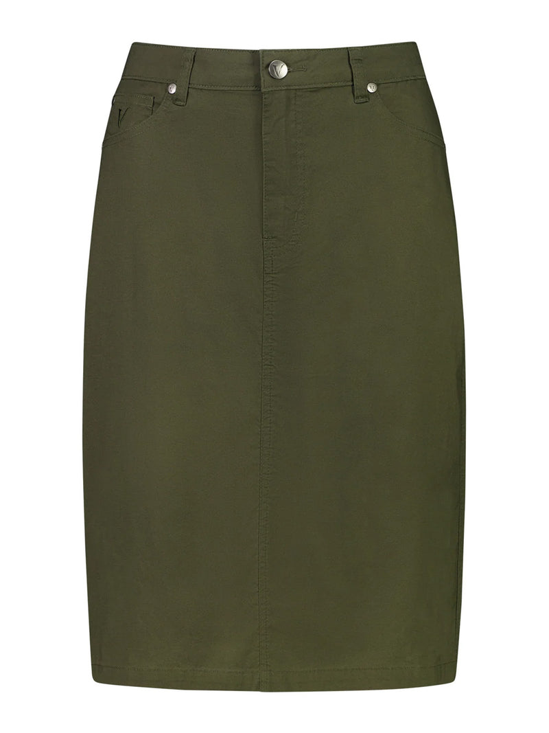 VASSALLI POPLIN SKIRT