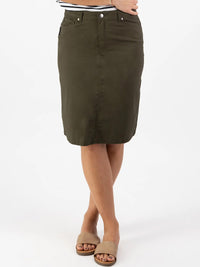 VASSALLI POPLIN SKIRT