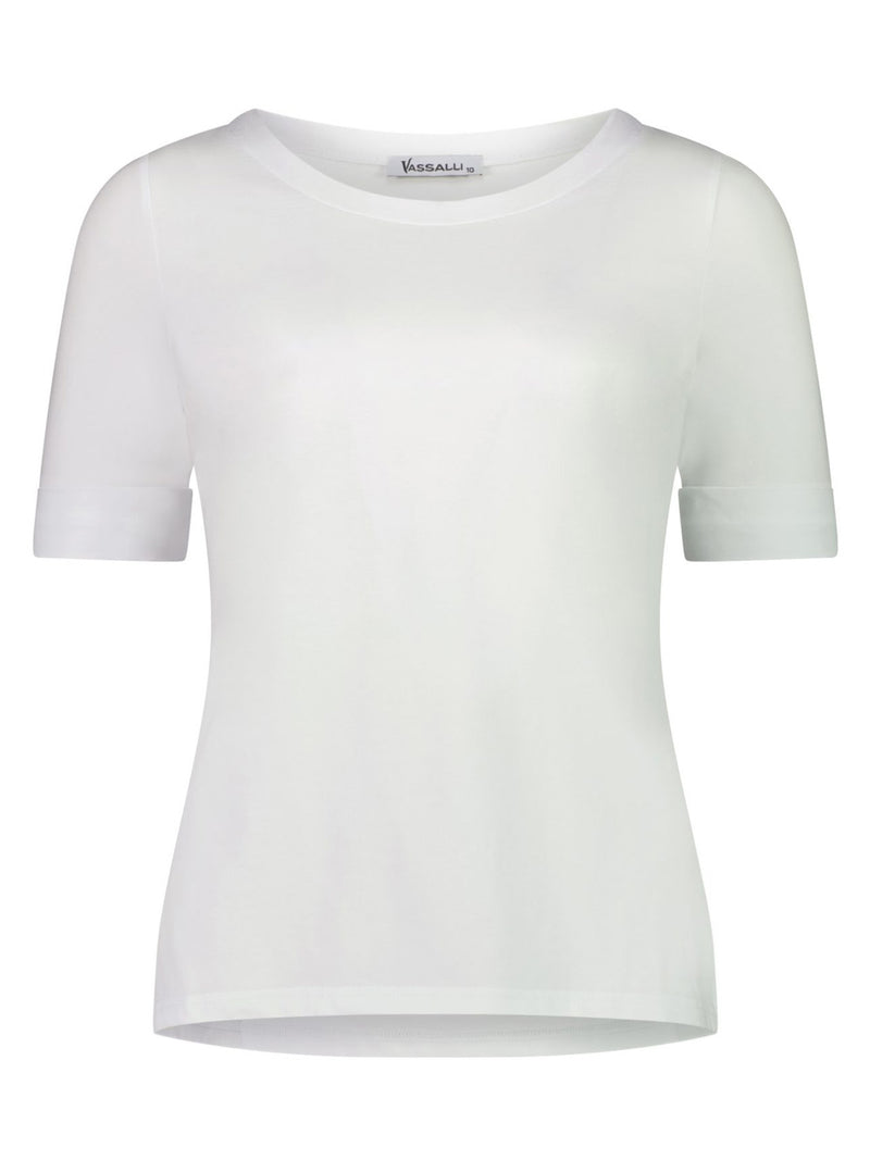 VASSALLI BOAT NECK TEE