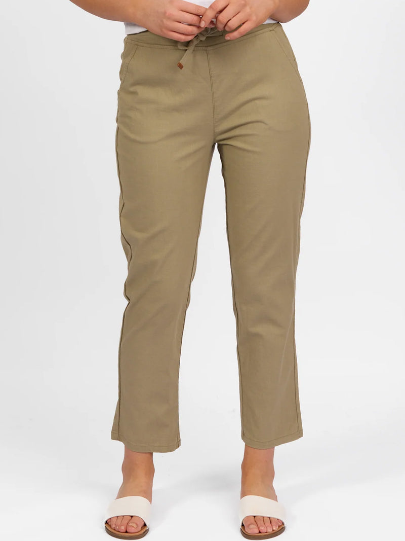 VASSALLI ANKLE GRAZER TIE PANT